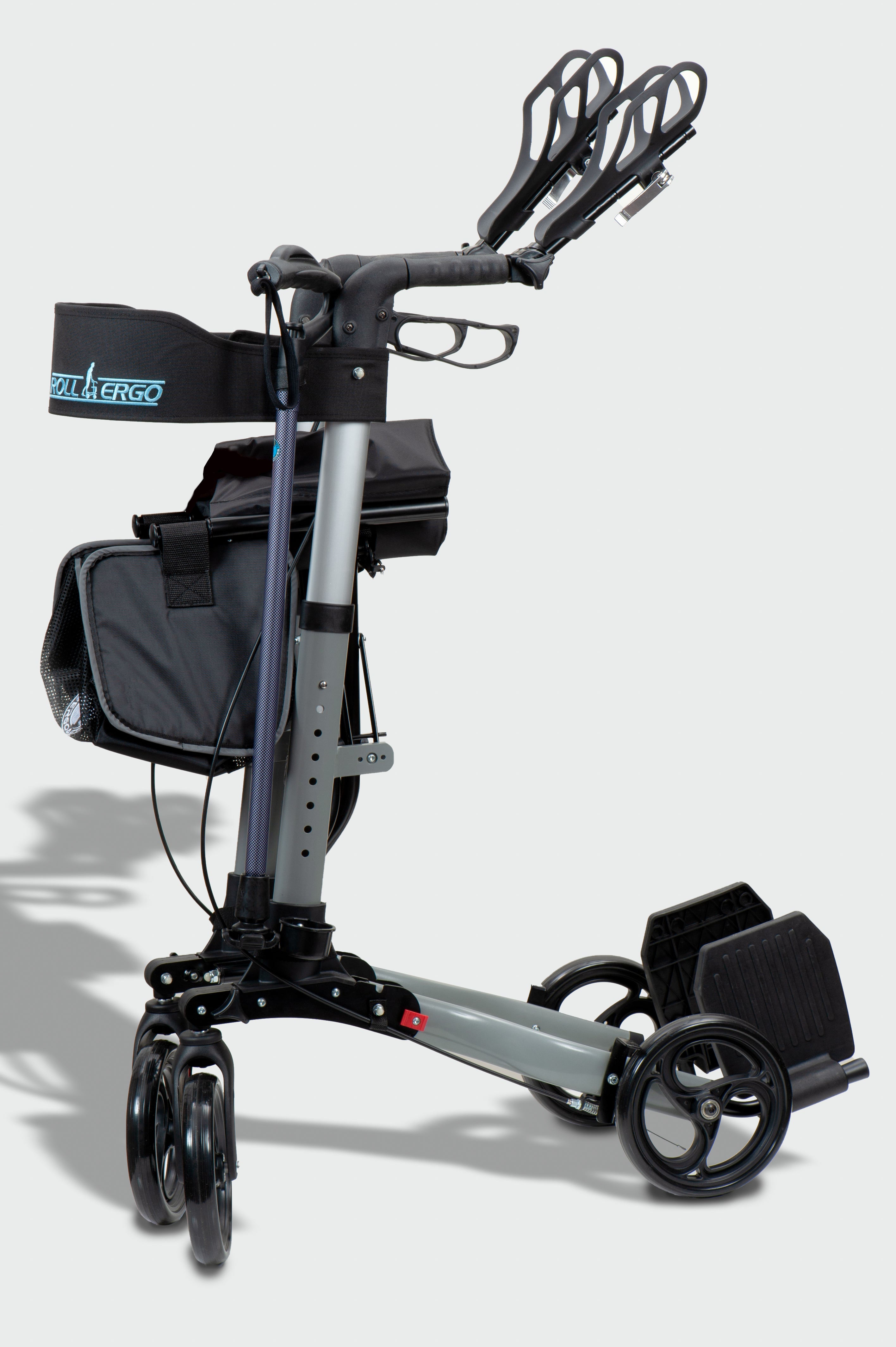 Roller-Go Double Foldable Walker With Forearm Support